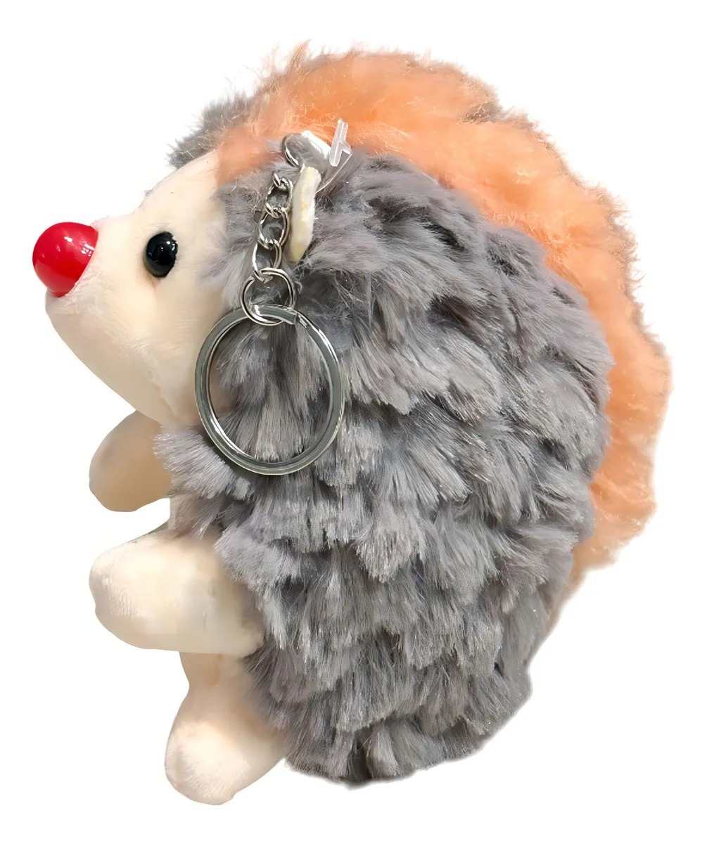 CHAVEIRO PORCO ESPINHO PELUCIA 12CM